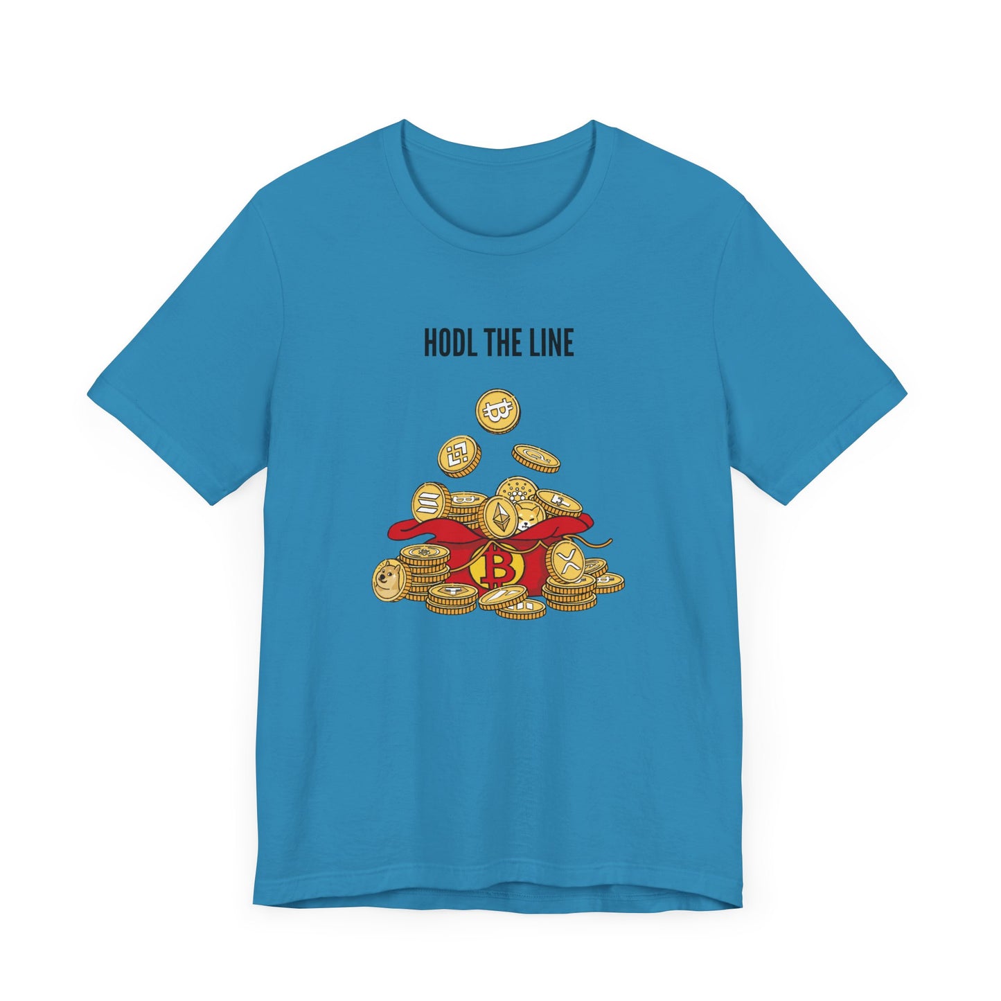 HODL the Line - Graphic T-Shirt