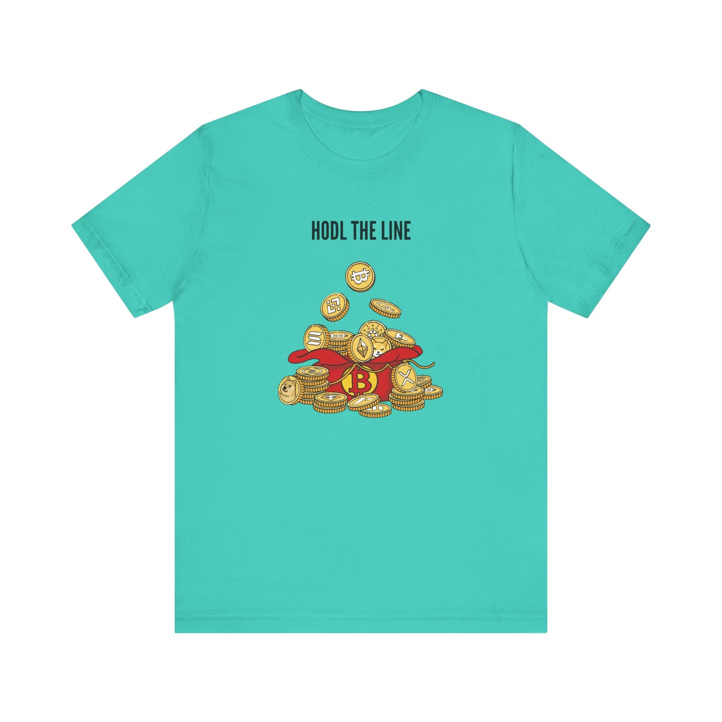 HODL the Line - Graphic T-Shirt