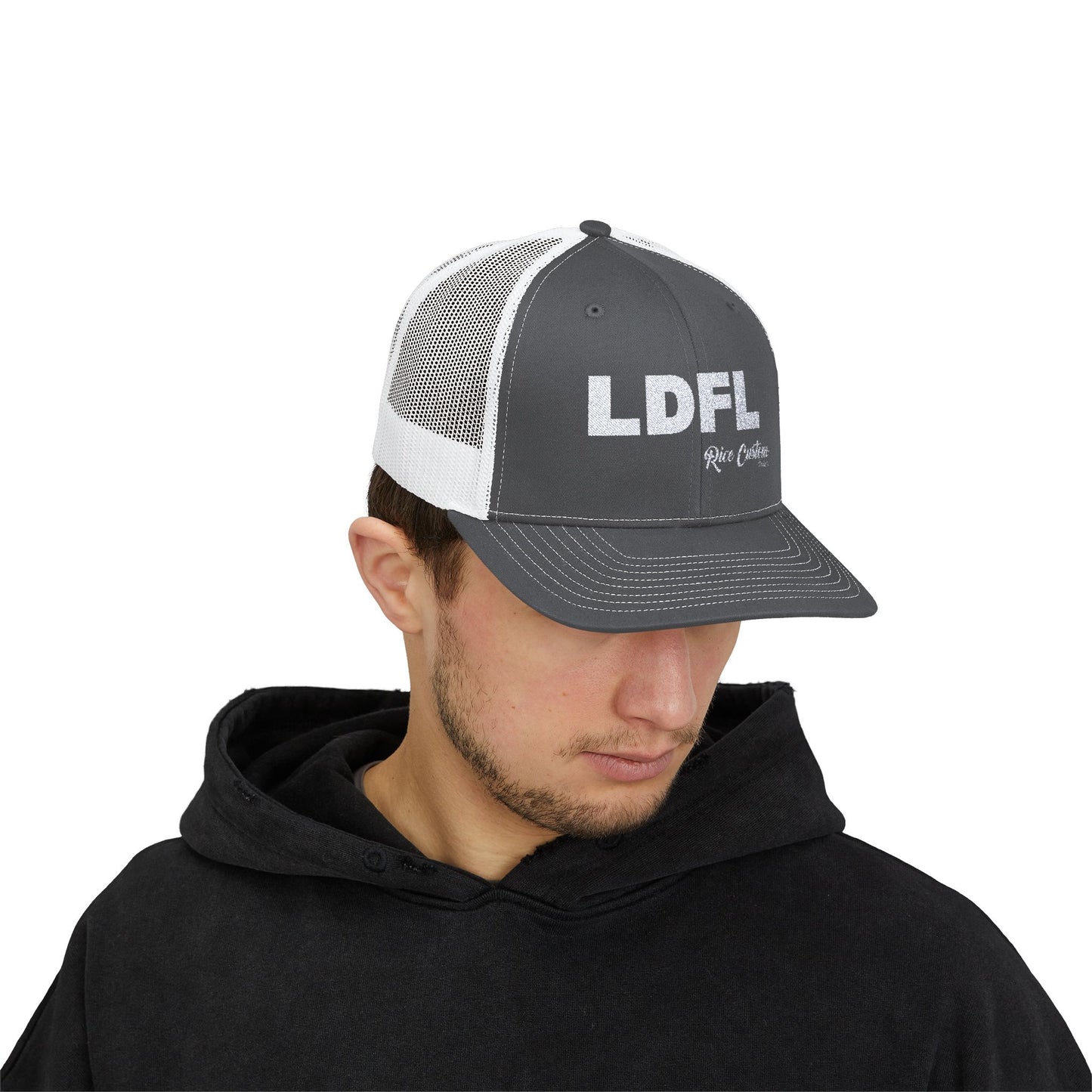LDFL Snapback Trucker Cap - Stylish Mesh Hat for Everyday Adventures