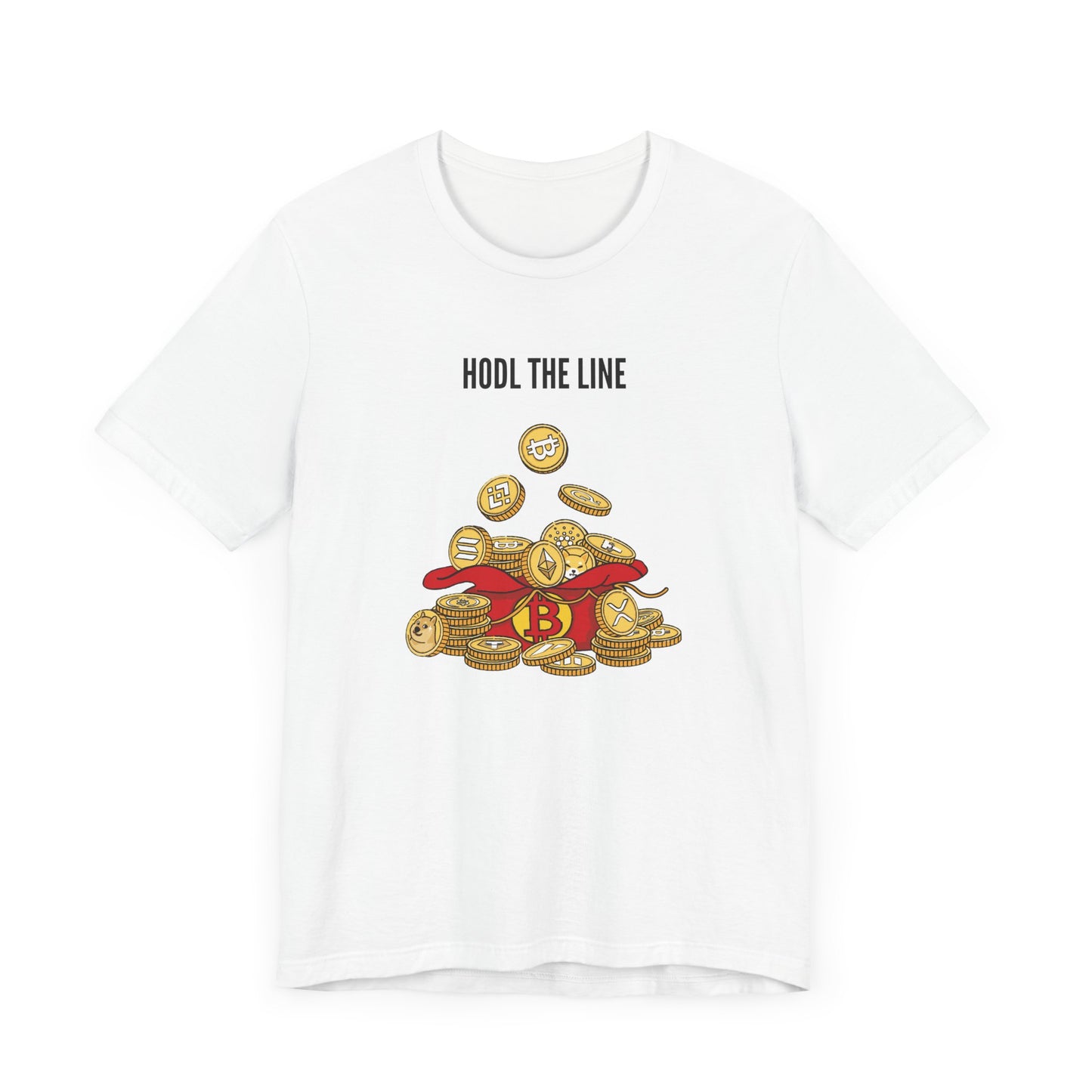 HODL the Line - Graphic T-Shirt