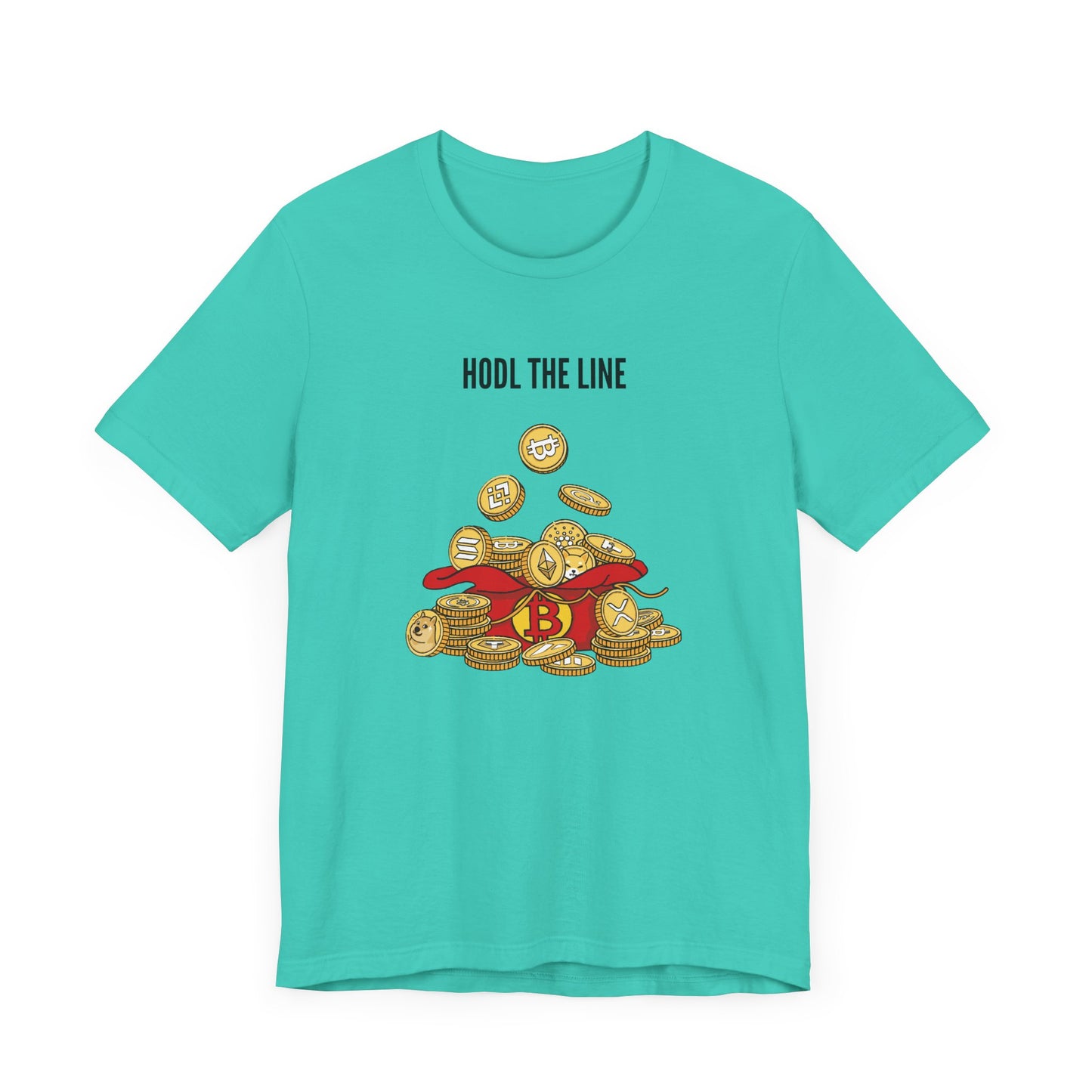 HODL the Line - Graphic T-Shirt