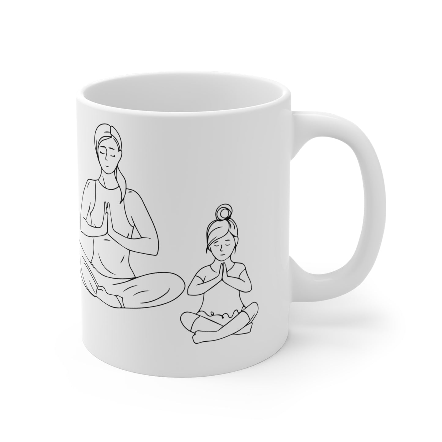 Inspirational Mug – Fueled By Happy Thoughts – 11oz Coffee Cup