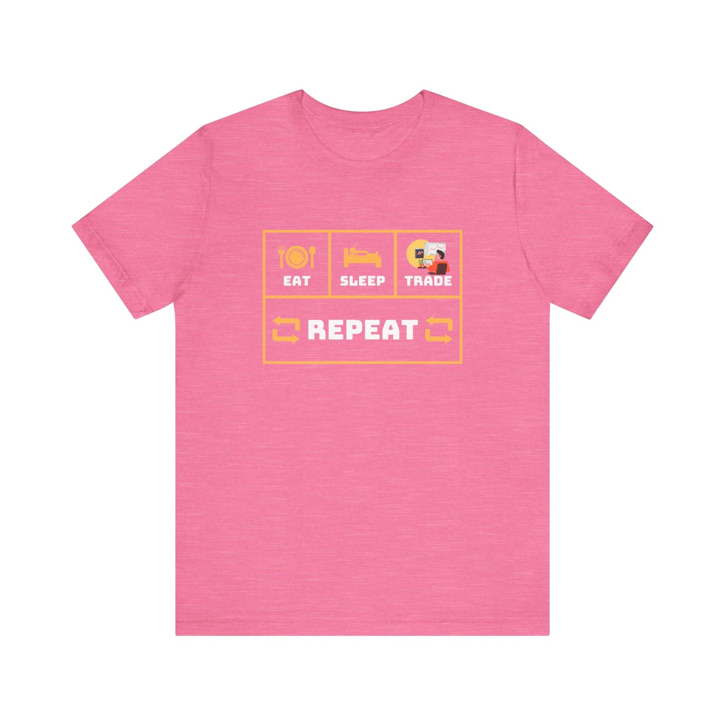 Eat Sleep Trade Repeat - Graphic T-Shirt