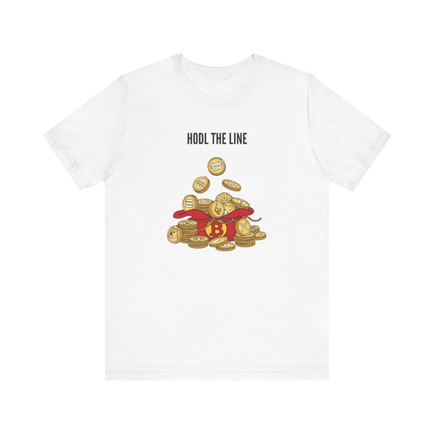 HODL the Line - Graphic T-Shirt