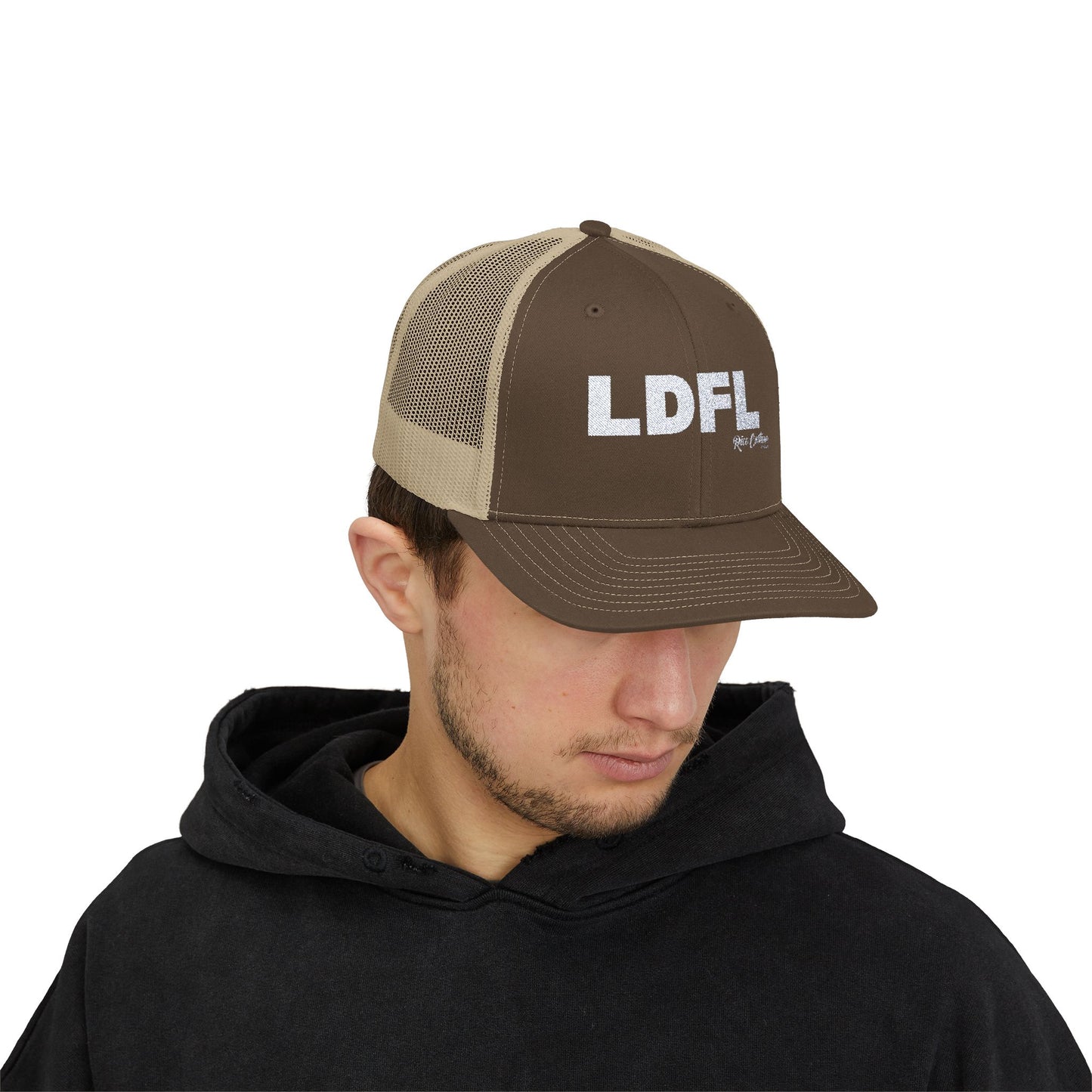 Trendy LD Fl Snapback Trucker Cap - Stylish Outdoor Hat for All Occasions