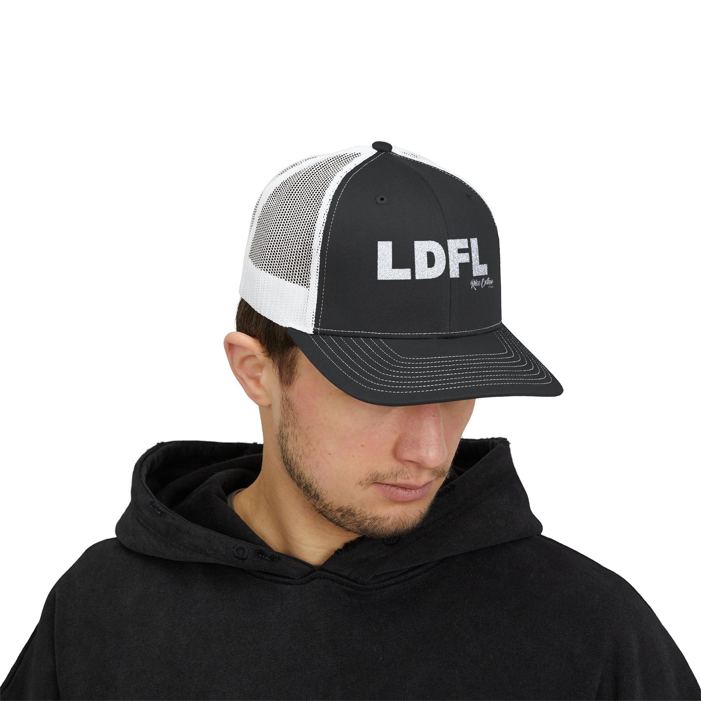 Trendy LD Fl Snapback Trucker Cap - Stylish Outdoor Hat for All Occasions