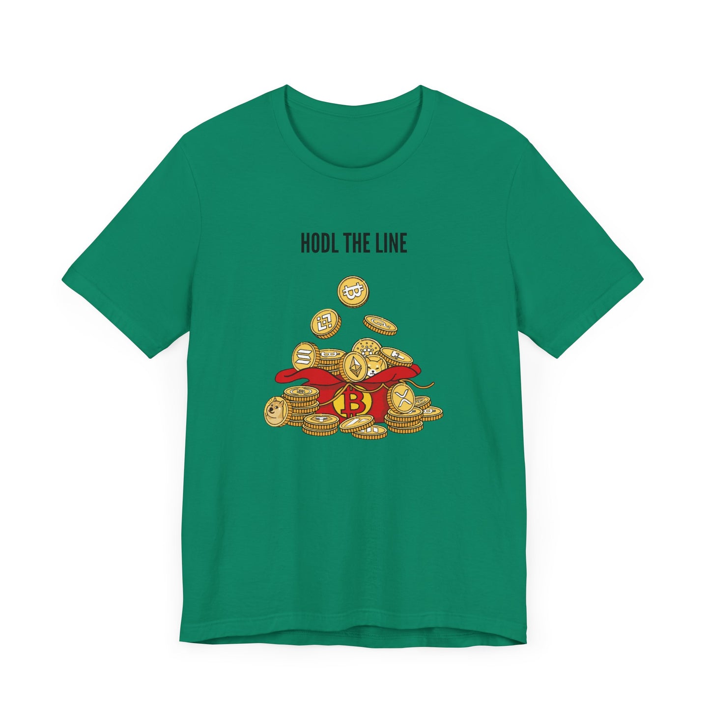 HODL the Line - Graphic T-Shirt