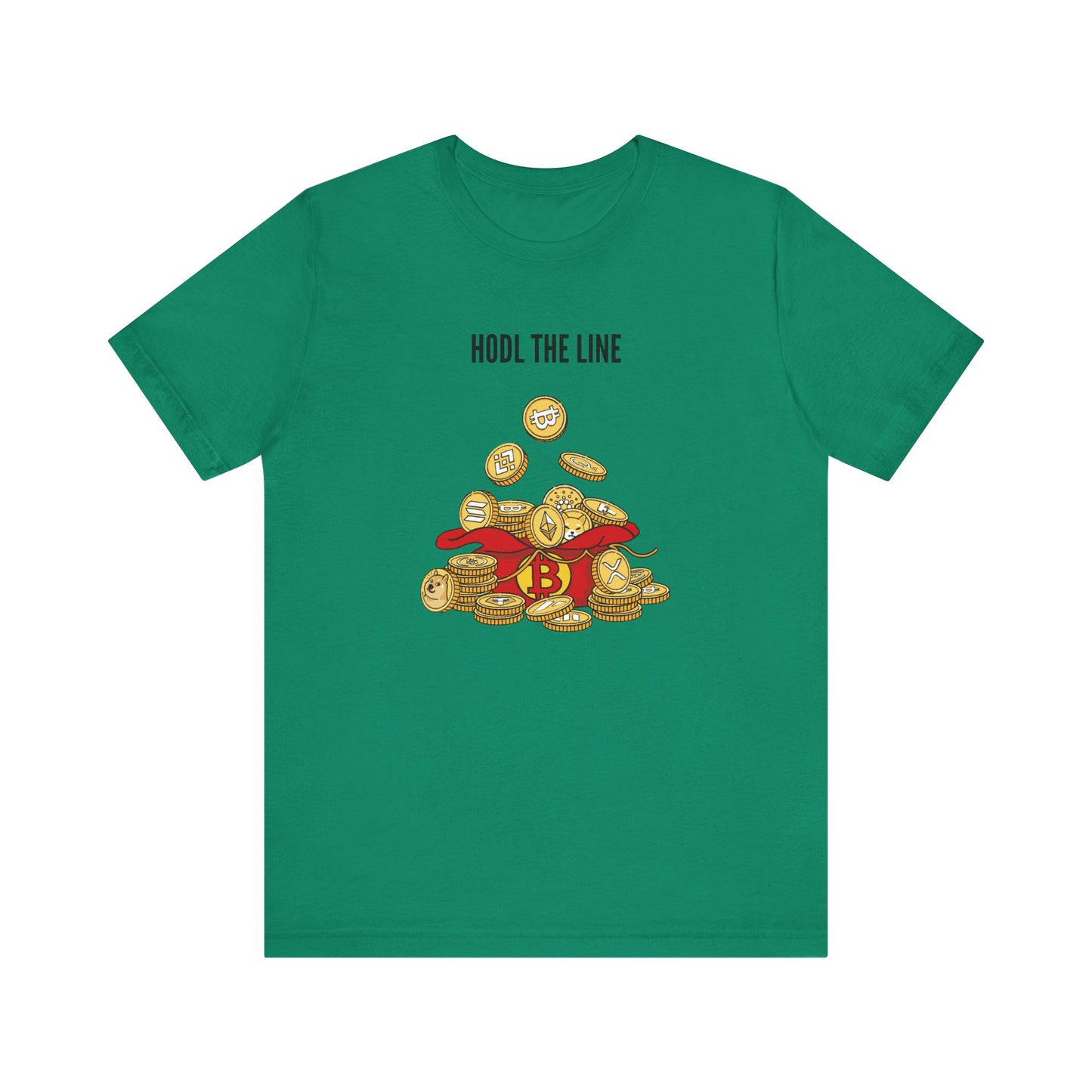 HODL the Line - Graphic T-Shirt