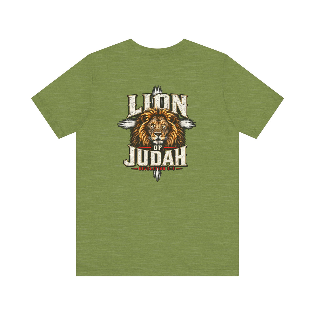 Lion of Judah T‑Shirt — Christian Faith Graphic Tee
