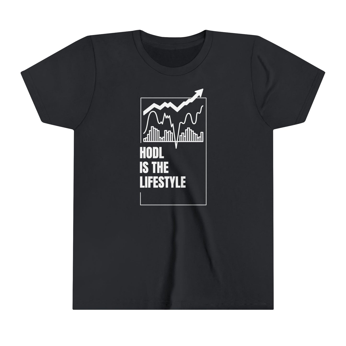 HODL is the Lifestyle Youth Short Sleeve Tee