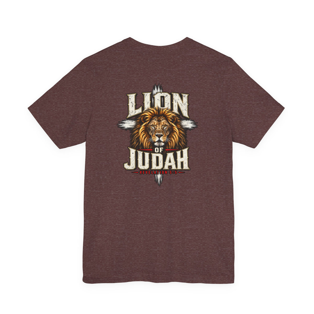 Lion of Judah T‑Shirt — Christian Faith Graphic Tee