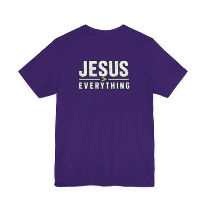 Jesus Everything T-Shirt — Faith Graphic Tee (Back Print)