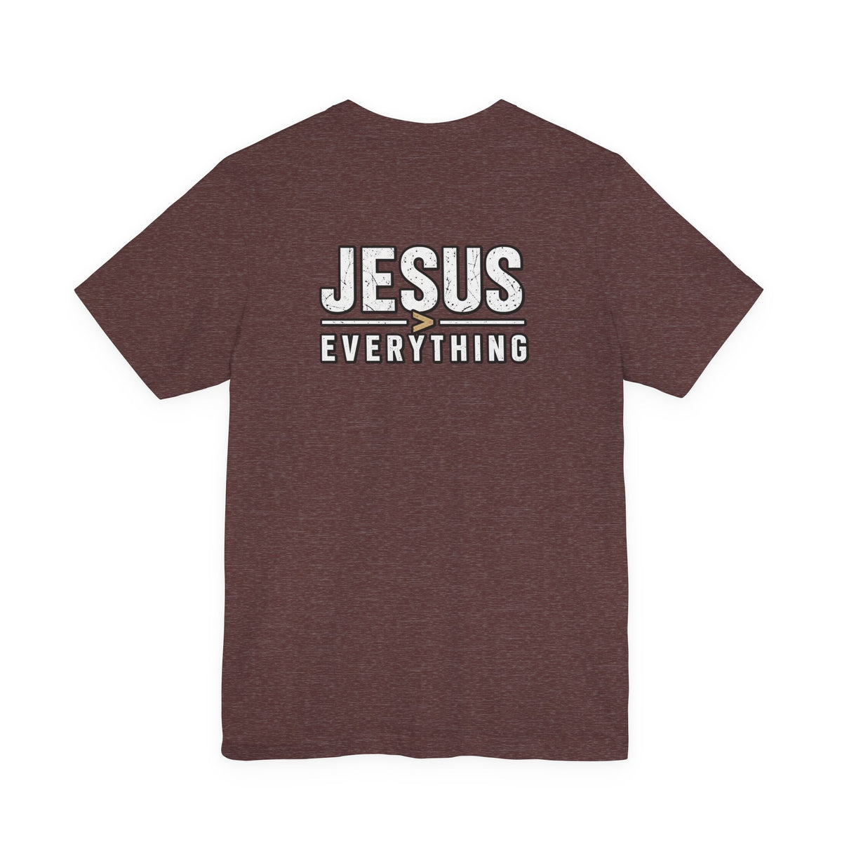 Jesus Everything T-Shirt — Faith Graphic Tee (Back Print)