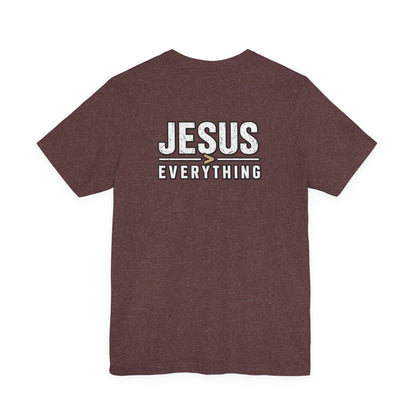 Jesus Everything T-Shirt — Faith Graphic Tee (Back Print)