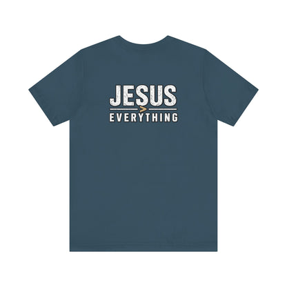 Jesus Everything T-Shirt — Faith Graphic Tee (Back Print)