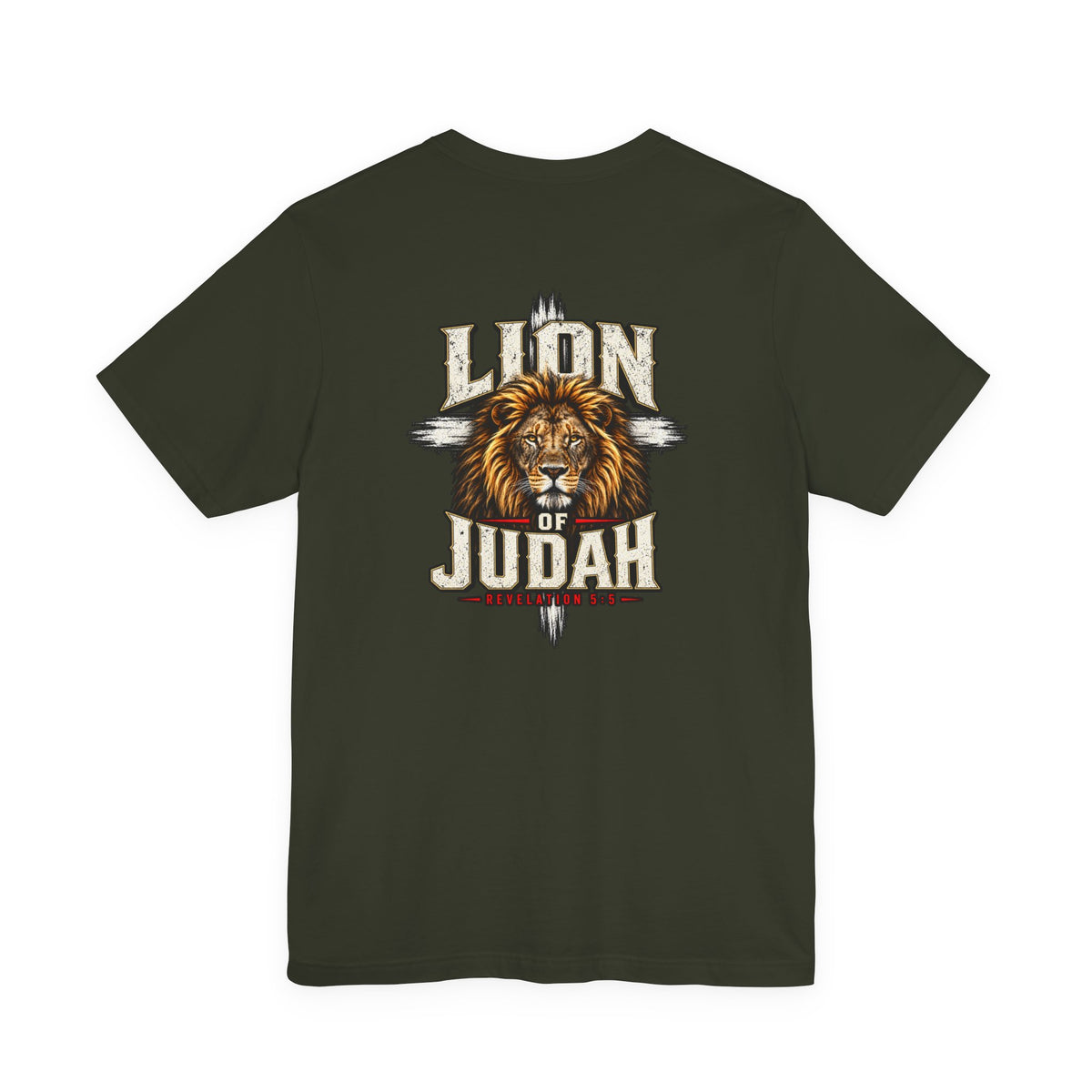 Lion of Judah T‑Shirt — Christian Faith Graphic Tee