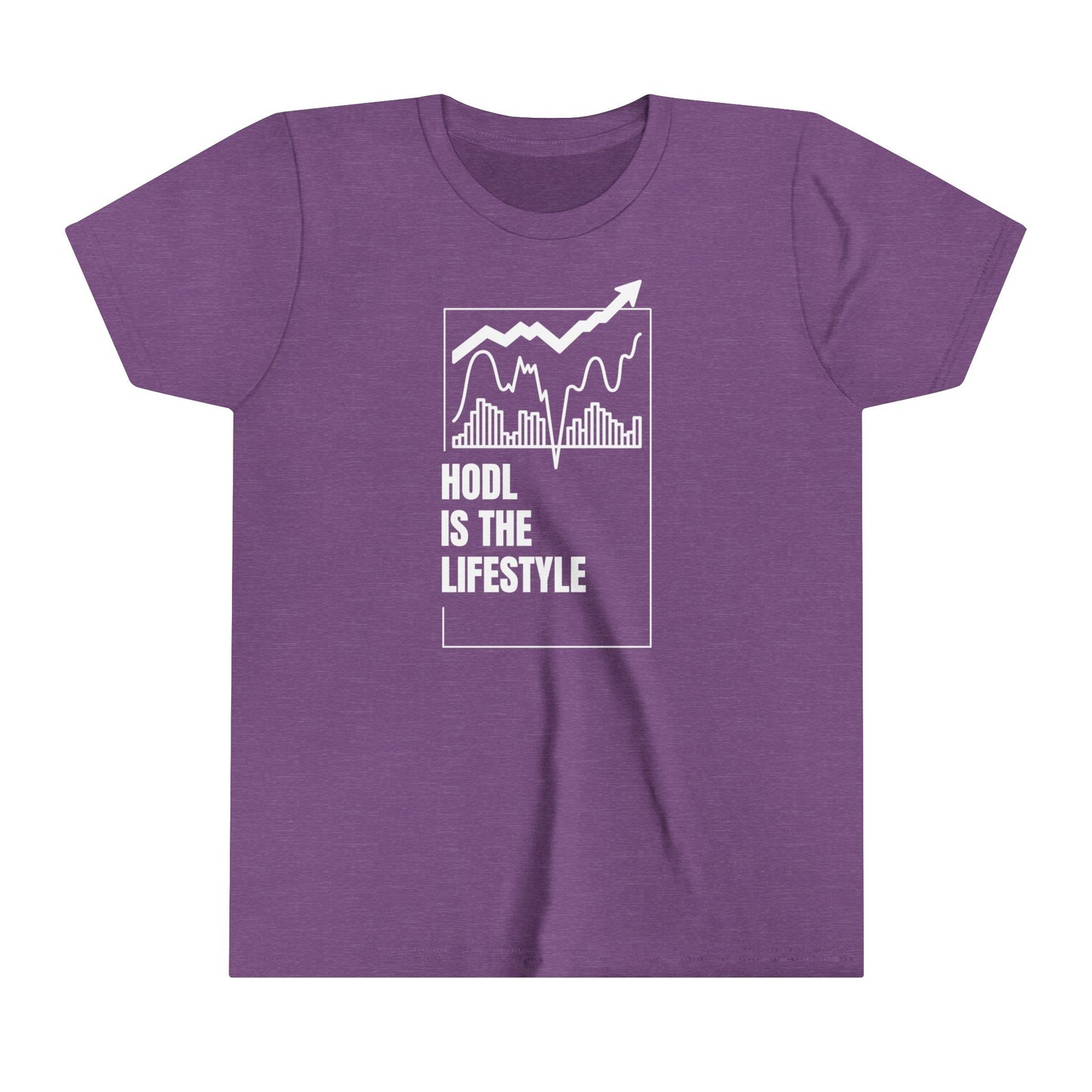 HODL is the Lifestyle Youth Short Sleeve Tee
