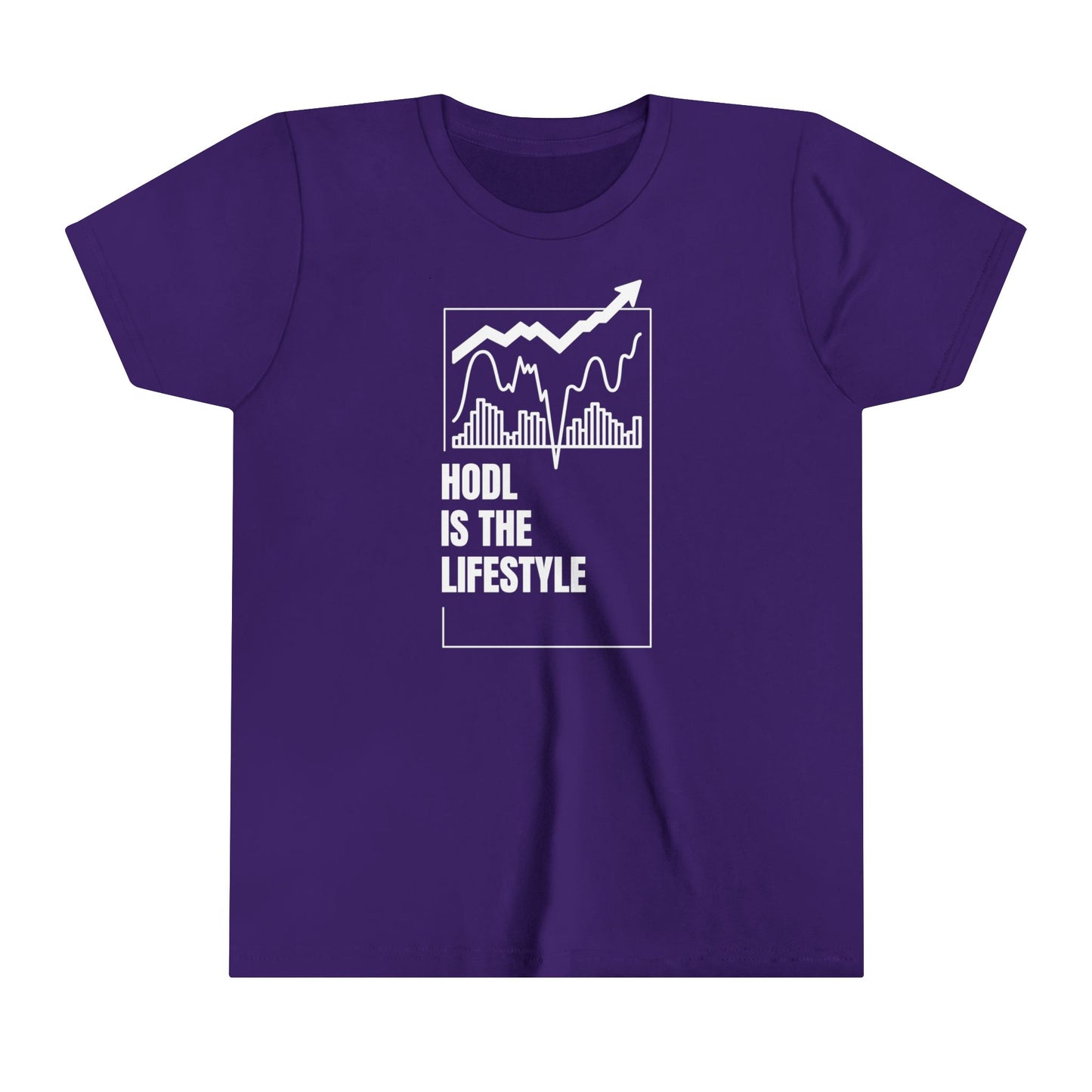 HODL is the Lifestyle Youth Short Sleeve Tee