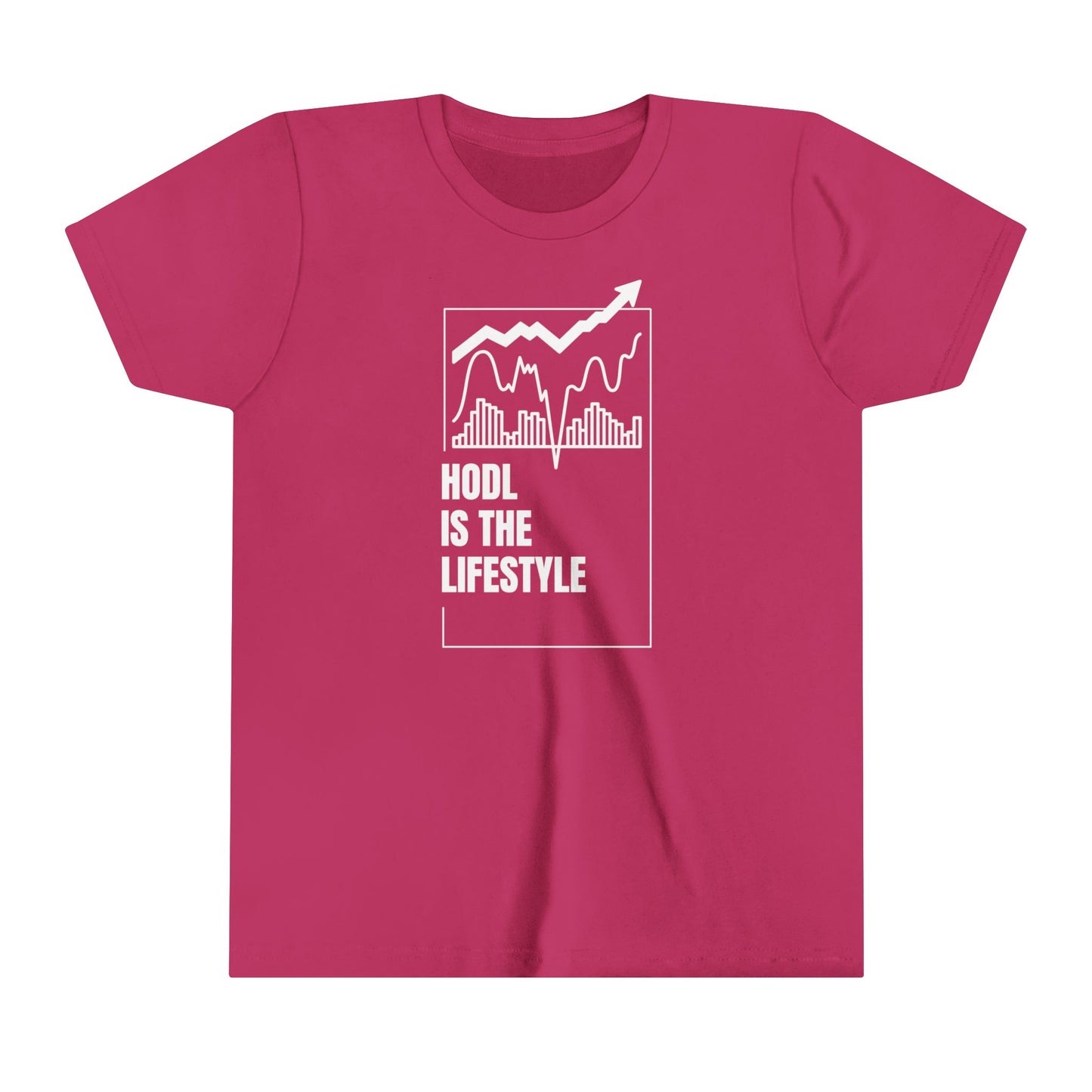 HODL is the Lifestyle Youth Short Sleeve Tee