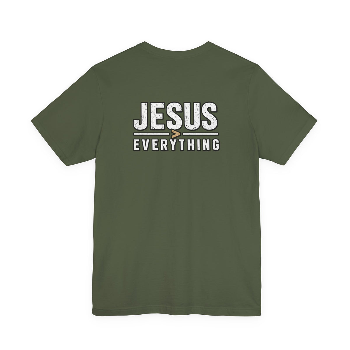 Jesus Everything T-Shirt — Faith Graphic Tee (Back Print)