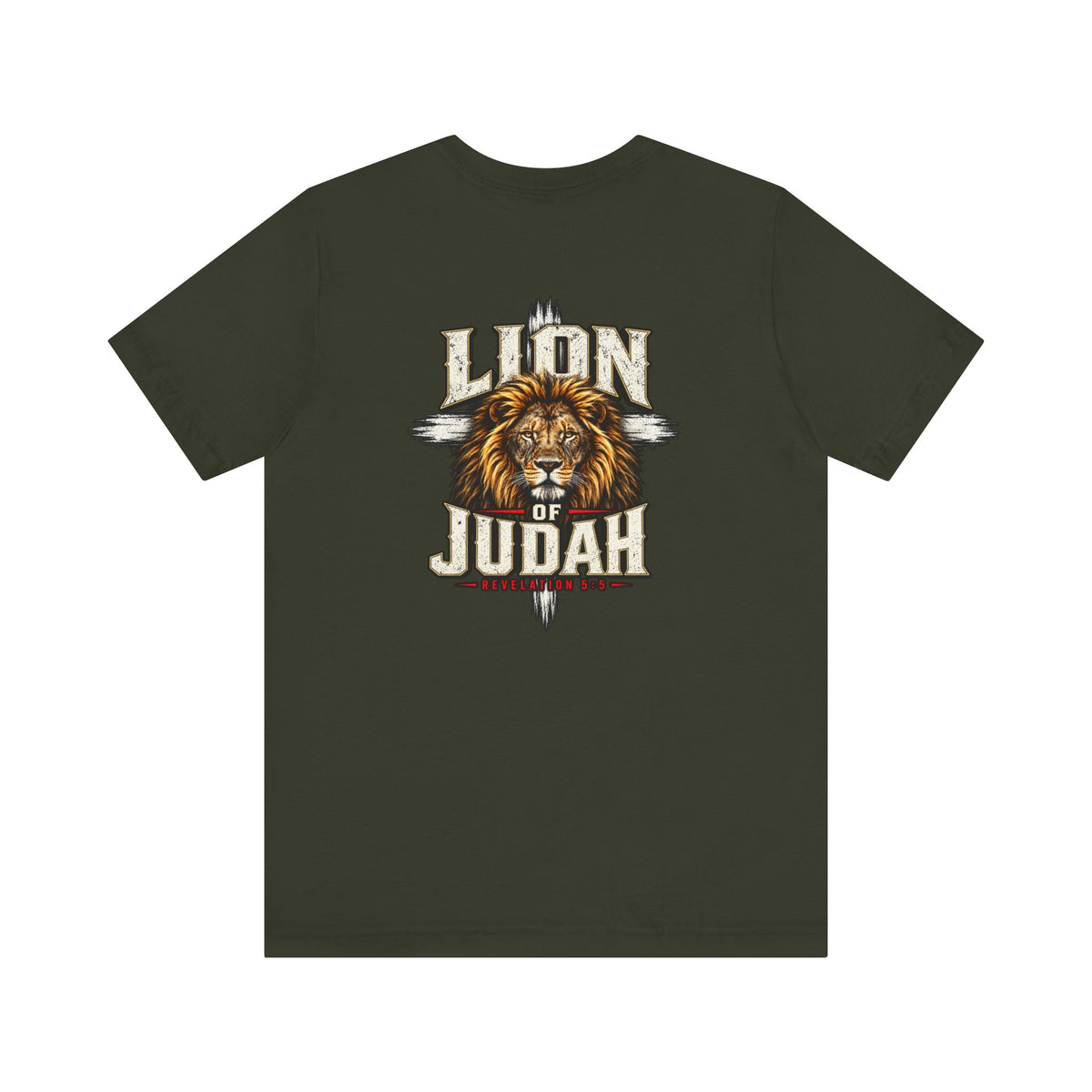 Lion of Judah T‑Shirt — Christian Faith Graphic Tee