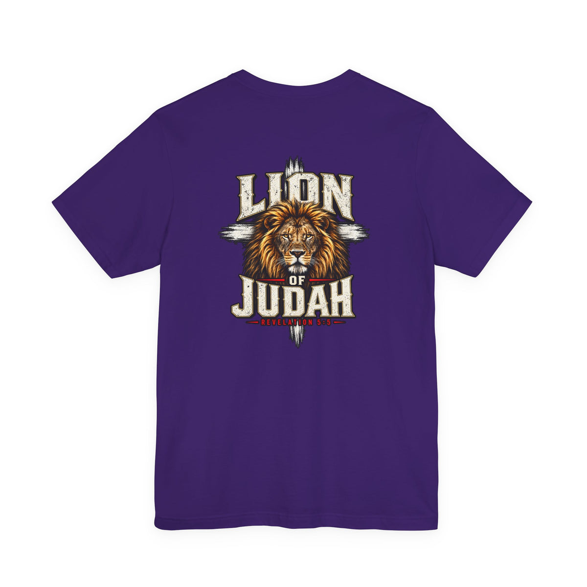 Lion of Judah T‑Shirt — Christian Faith Graphic Tee