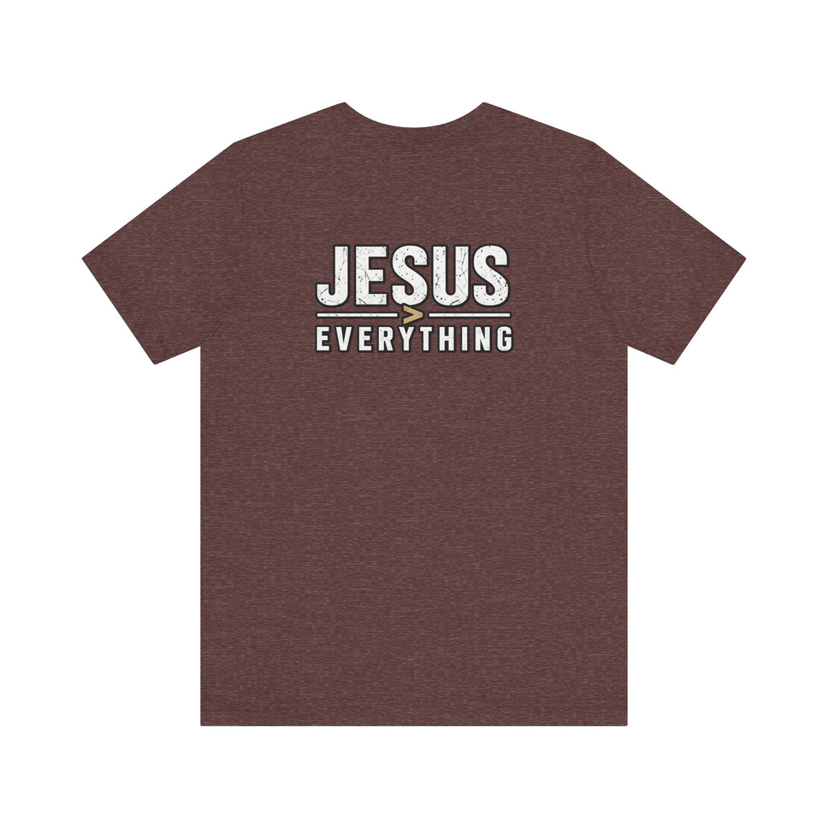 Jesus Everything T-Shirt — Faith Graphic Tee (Back Print)