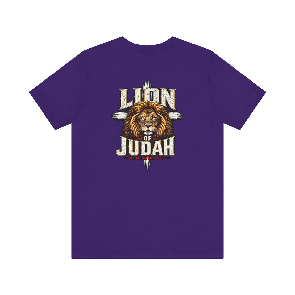 Lion of Judah T‑Shirt — Christian Faith Graphic Tee