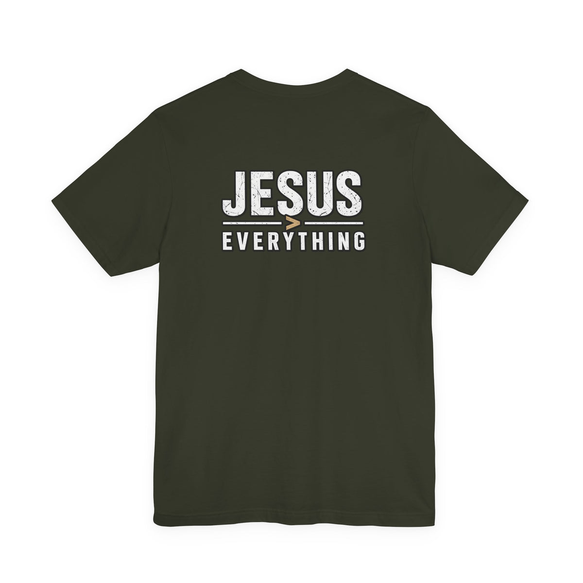 Jesus Everything T-Shirt — Faith Graphic Tee (Back Print)