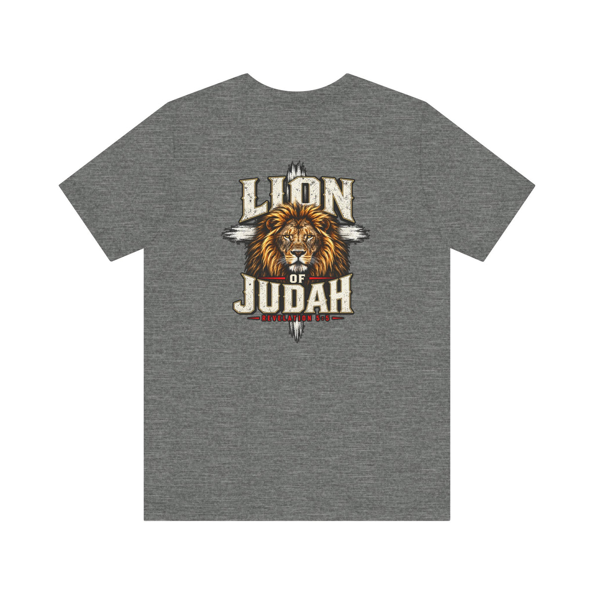 Lion of Judah T‑Shirt — Christian Faith Graphic Tee