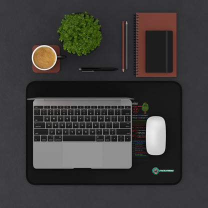 Ethical Trading Gamma Desk Mat - Sleek and Motivational Workspace Accessory