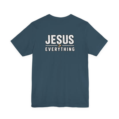 Jesus Everything T-Shirt — Faith Graphic Tee (Back Print)