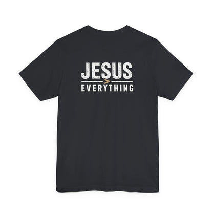 Jesus Everything T-Shirt — Faith Graphic Tee (Back Print)