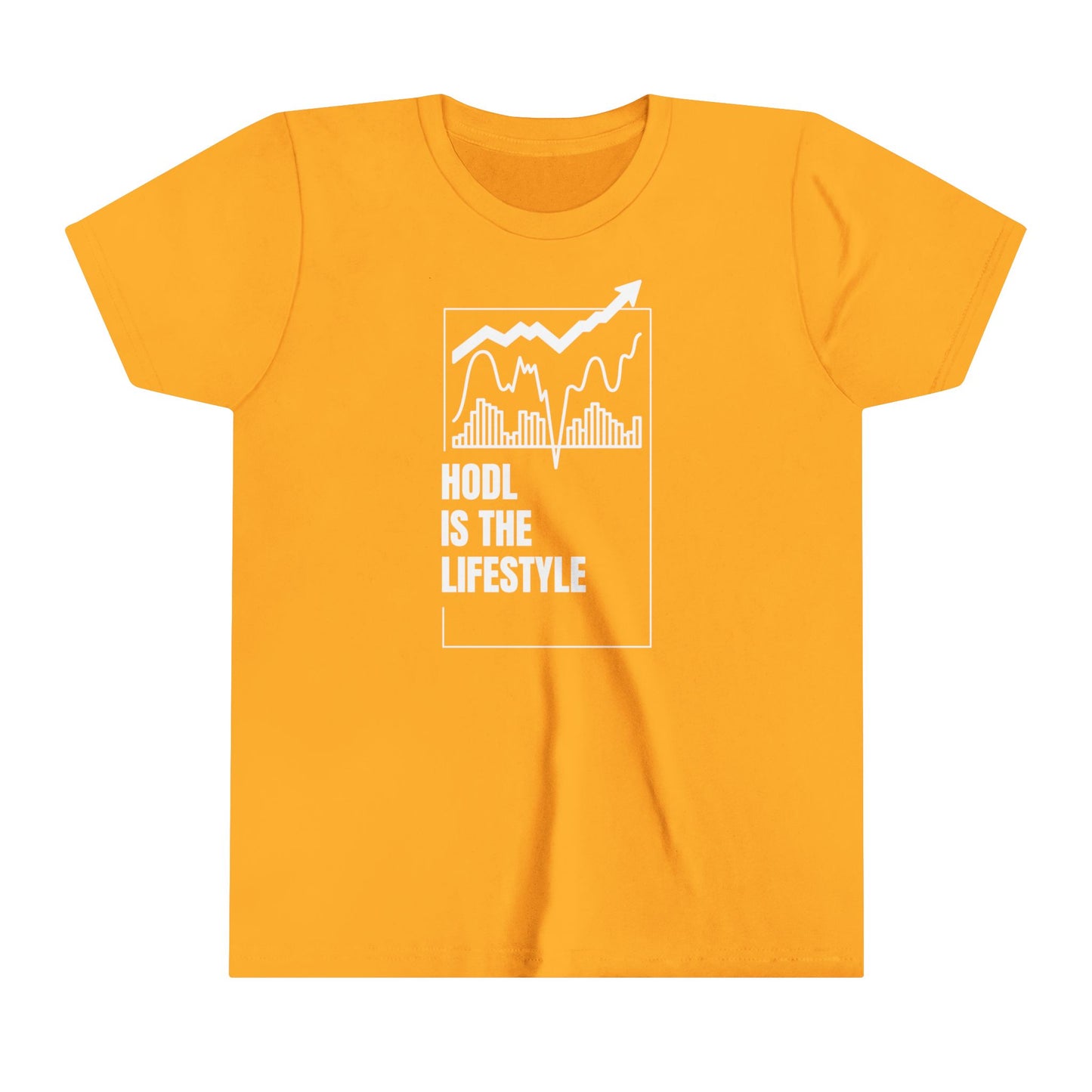 HODL is the Lifestyle Youth Short Sleeve Tee