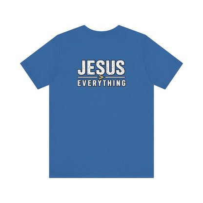 Jesus Everything T-Shirt — Faith Graphic Tee (Back Print)