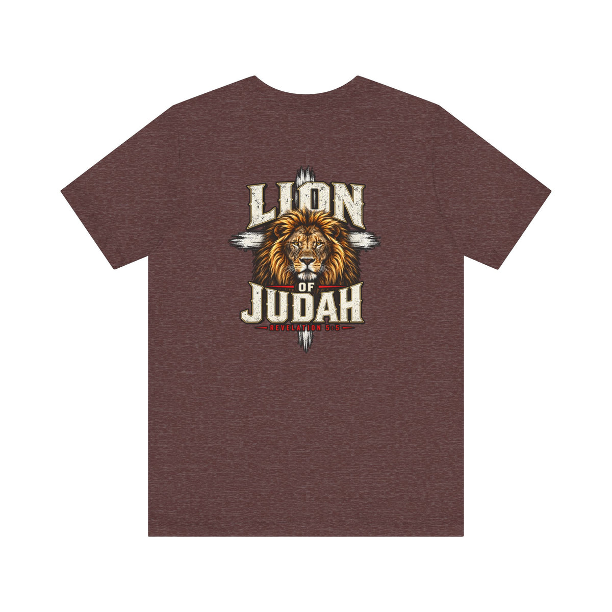 Lion of Judah T‑Shirt — Christian Faith Graphic Tee