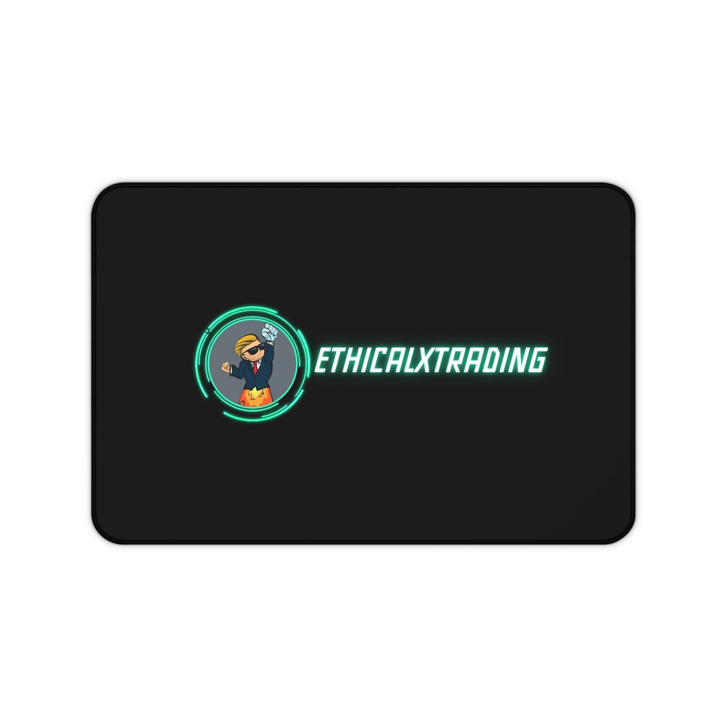 Ethical Trading Desk Mat - Sleek and Motivational Workspace Accessory