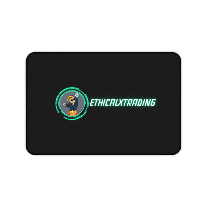 Ethical Trading Desk Mat - Sleek and Motivational Workspace Accessory