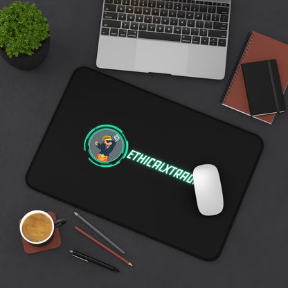 Ethical Trading Desk Mat - Sleek and Motivational Workspace Accessory