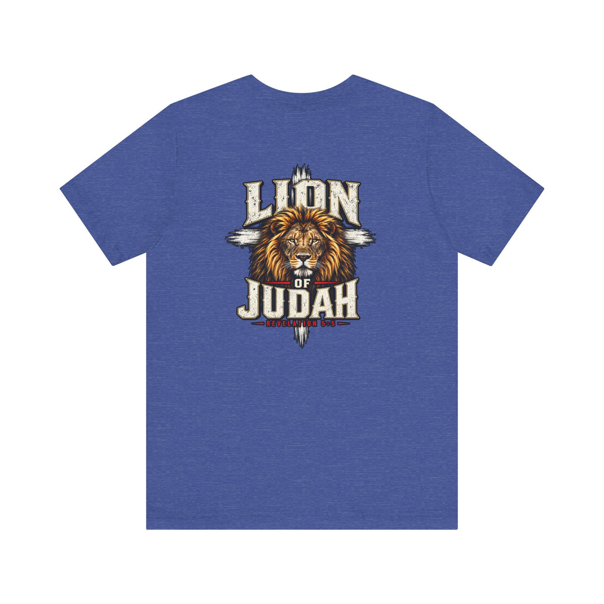Lion of Judah T‑Shirt — Christian Faith Graphic Tee