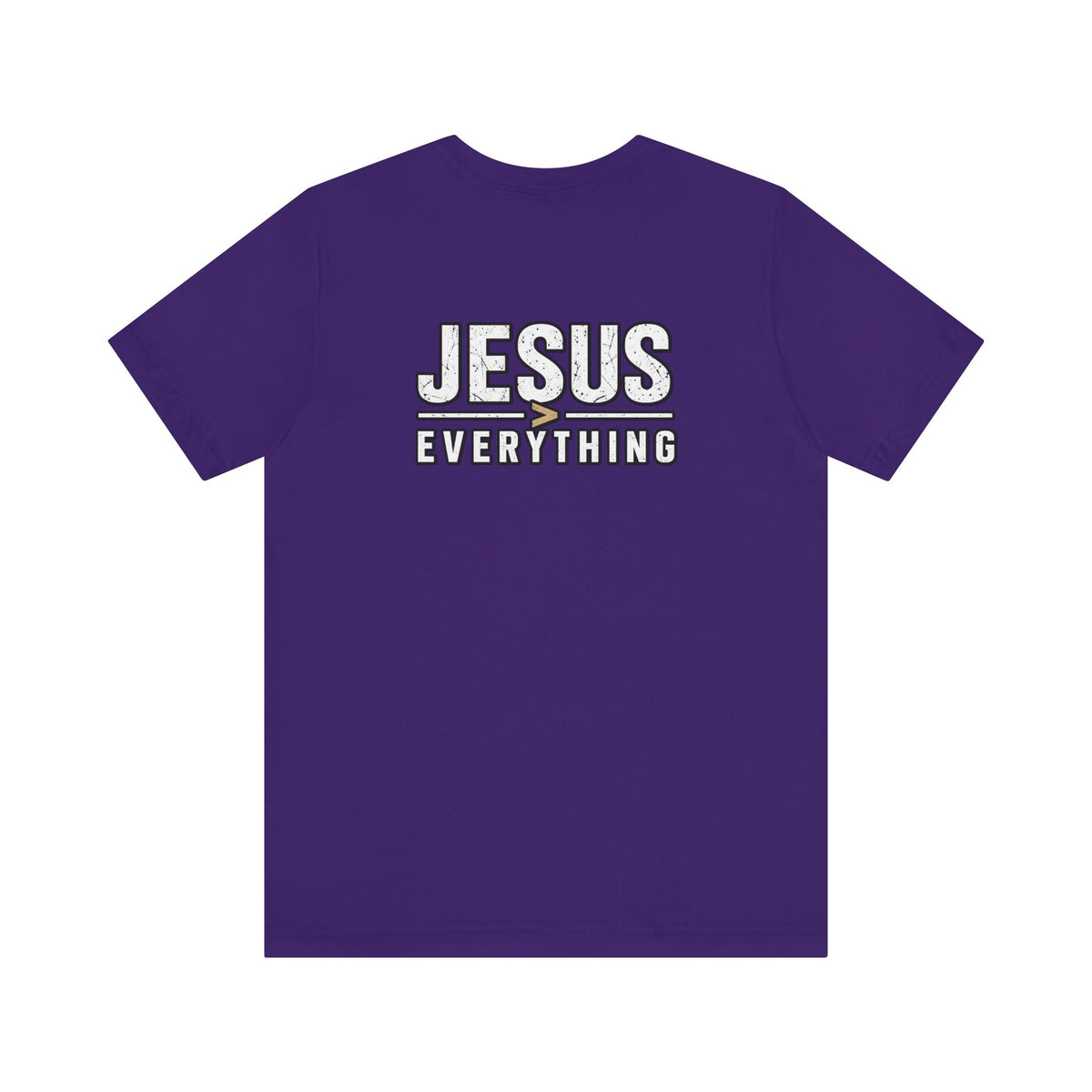 Jesus Everything T-Shirt — Faith Graphic Tee (Back Print)