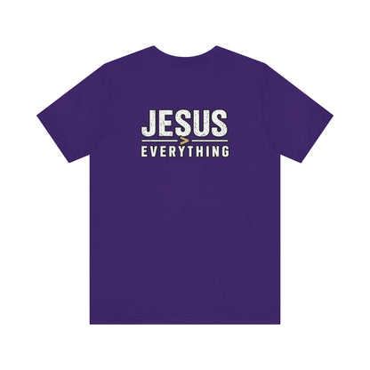 Jesus Everything T-Shirt — Faith Graphic Tee (Back Print)