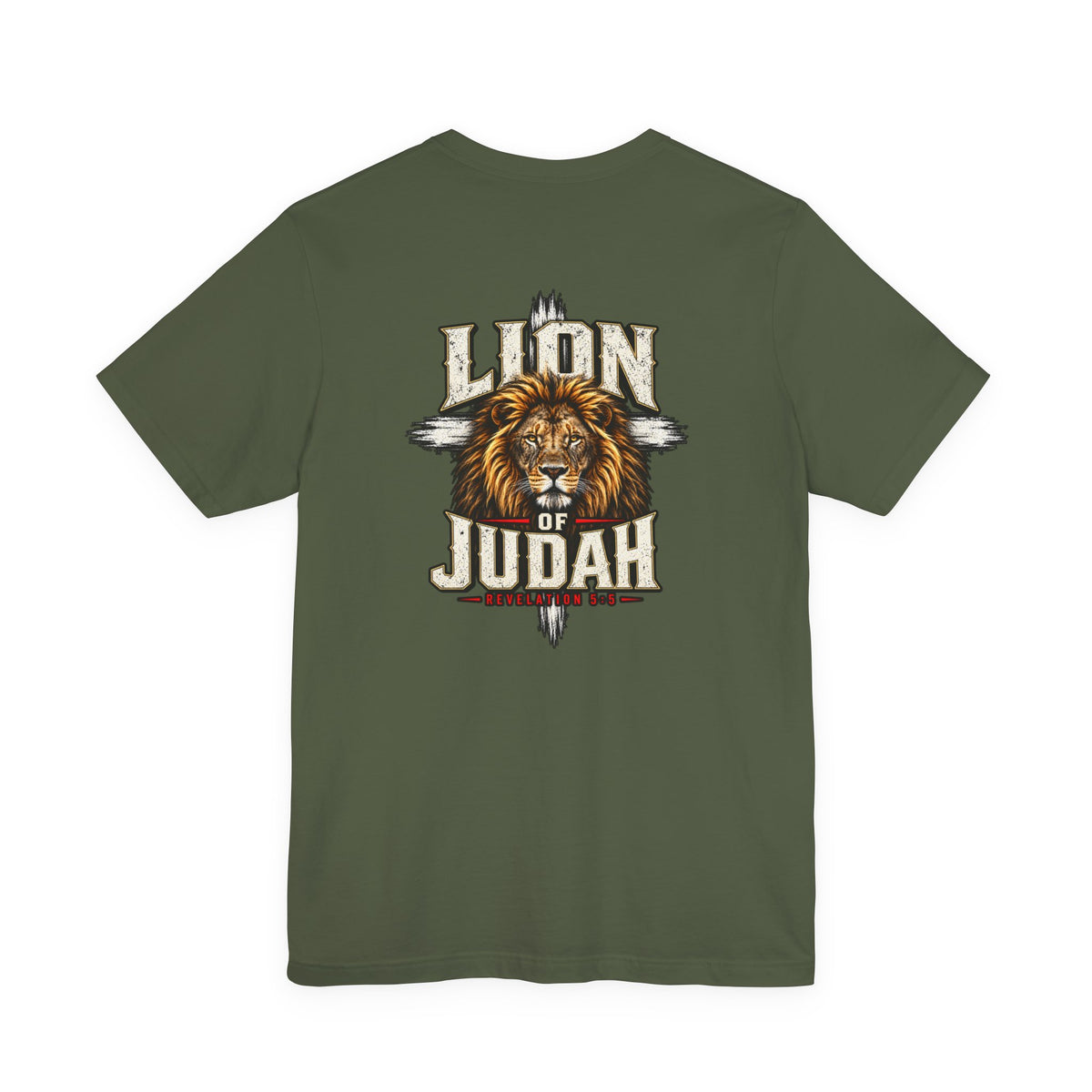 Lion of Judah T‑Shirt — Christian Faith Graphic Tee