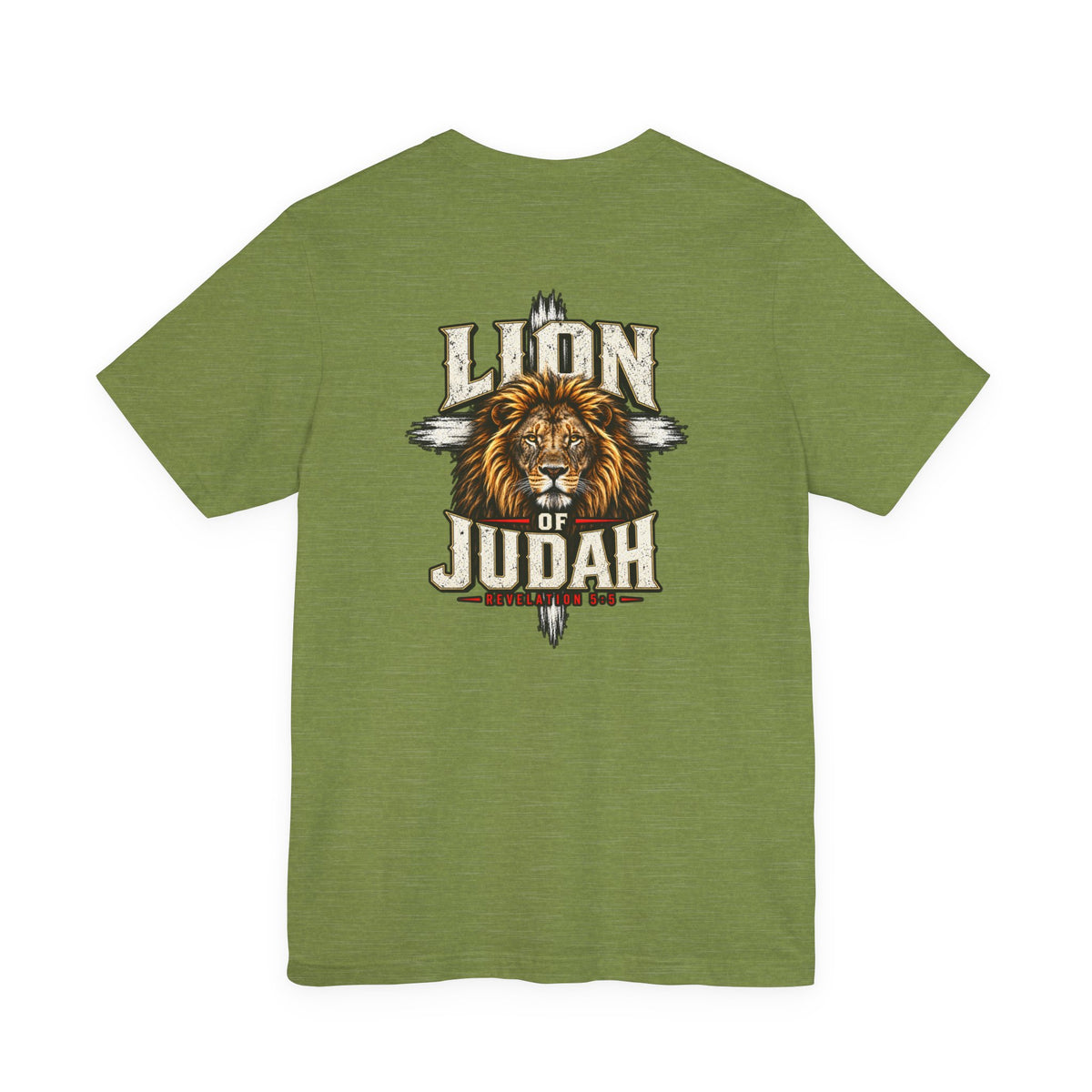 Lion of Judah T‑Shirt — Christian Faith Graphic Tee