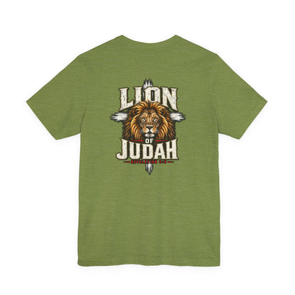 Lion of Judah T‑Shirt — Christian Faith Graphic Tee