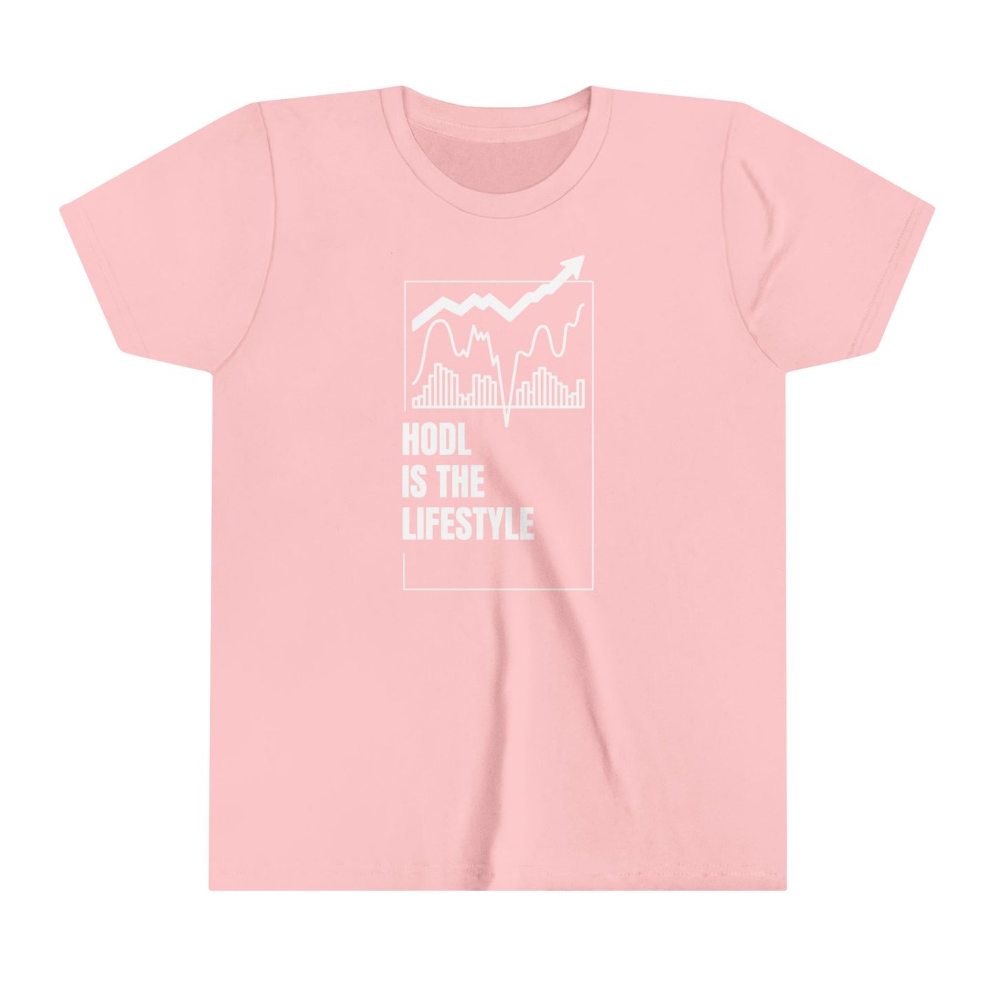 HODL is the Lifestyle Youth Short Sleeve Tee