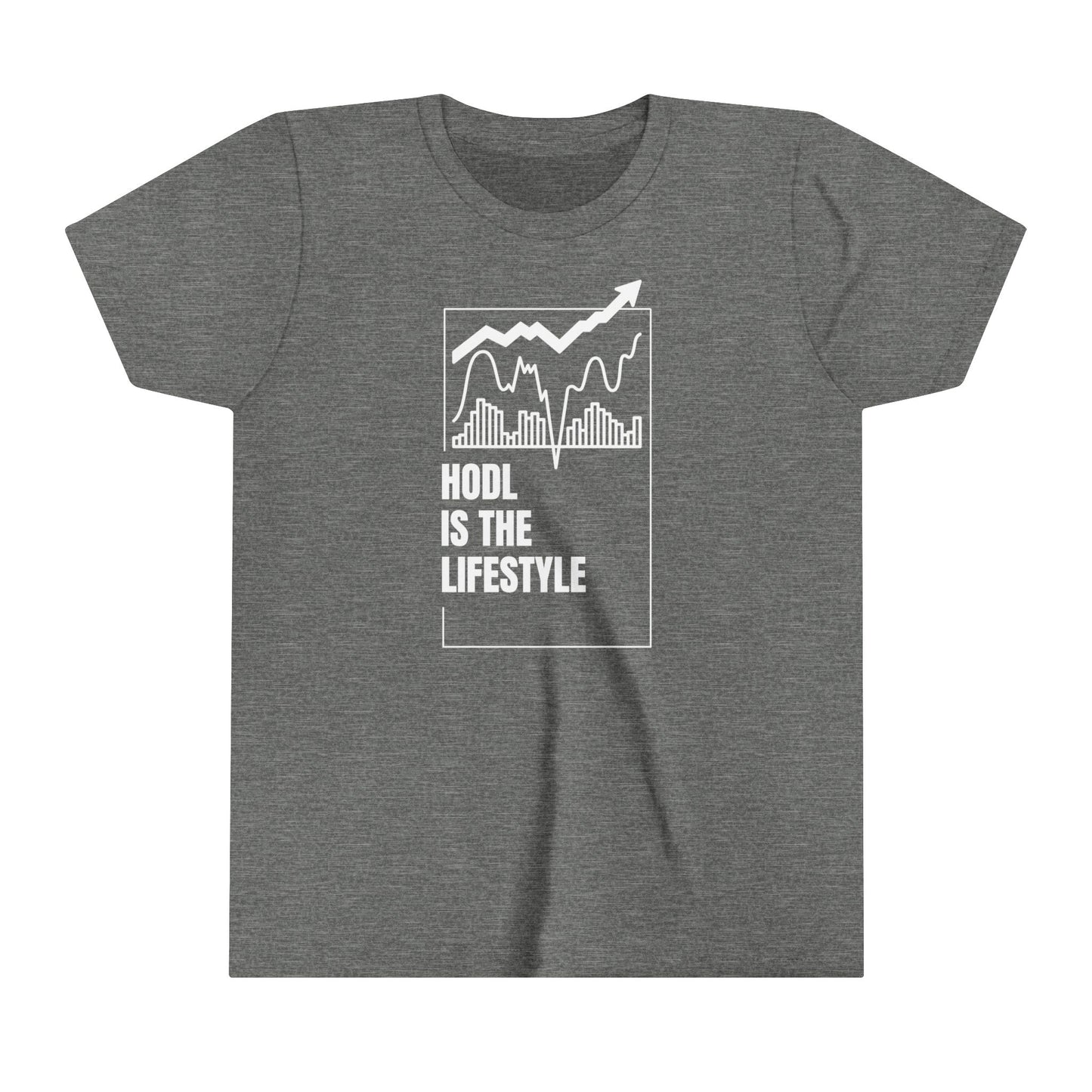 HODL is the Lifestyle Youth Short Sleeve Tee
