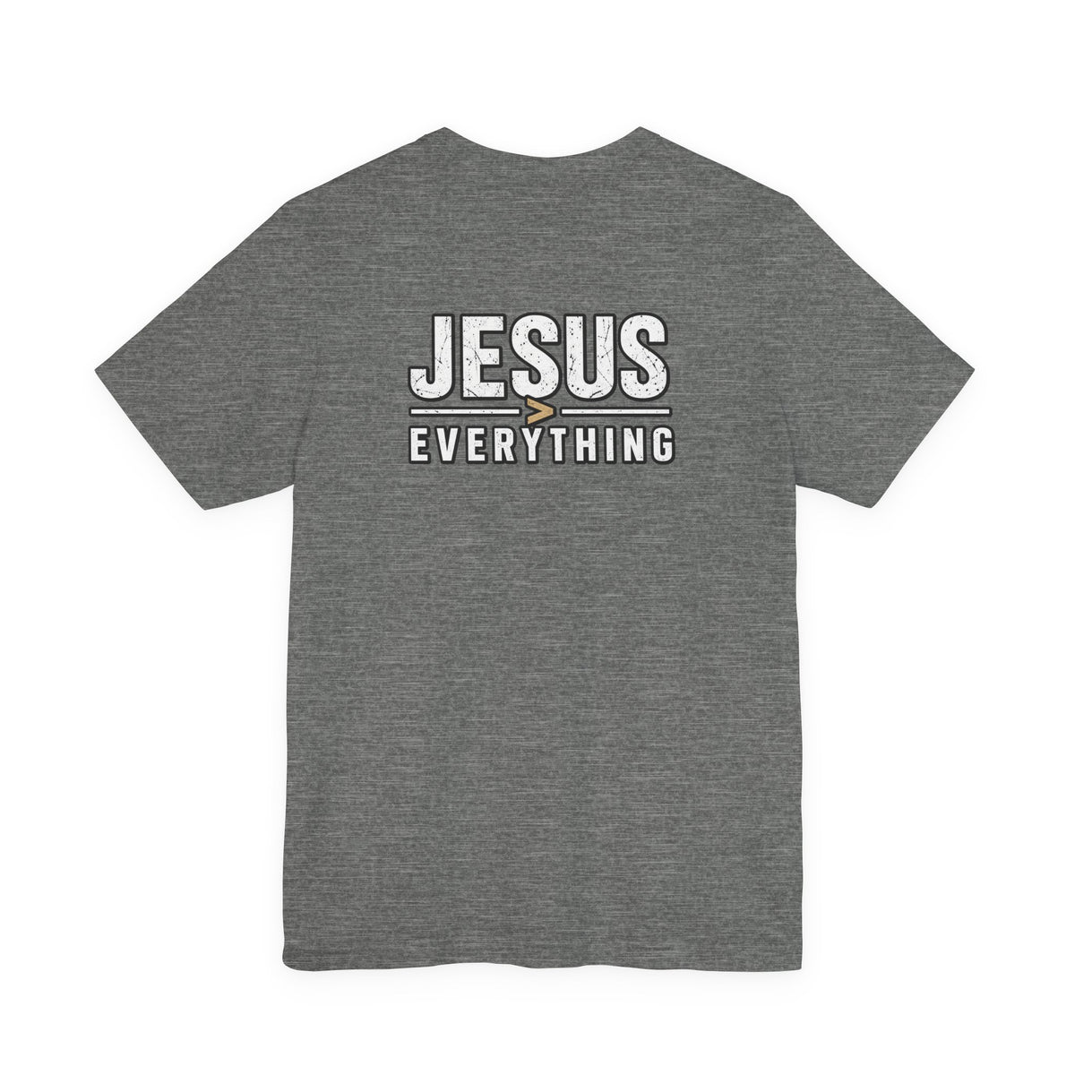 Jesus Everything T-Shirt — Faith Graphic Tee (Back Print)