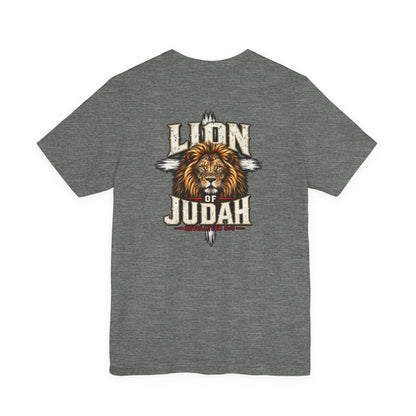 Lion of Judah T‑Shirt — Christian Faith Graphic Tee