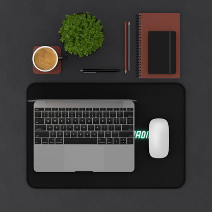 Ethical Trading Desk Mat - Sleek and Motivational Workspace Accessory